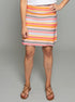 The Sport Skirt - Pink Stripes / Pink Dots
